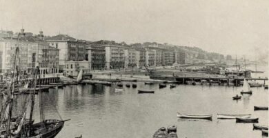 El Muelle de Santander en 1885